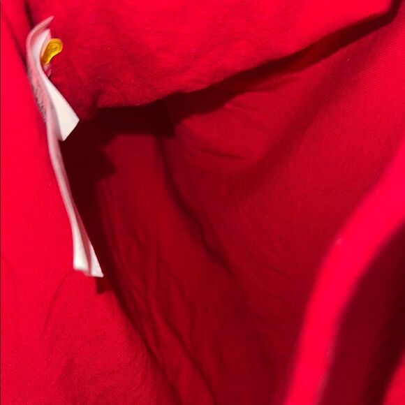 Old Navy Bright Red adjustable strap snap buttoned ribbed bodysuit 3x NWT - Picture 9 of 11